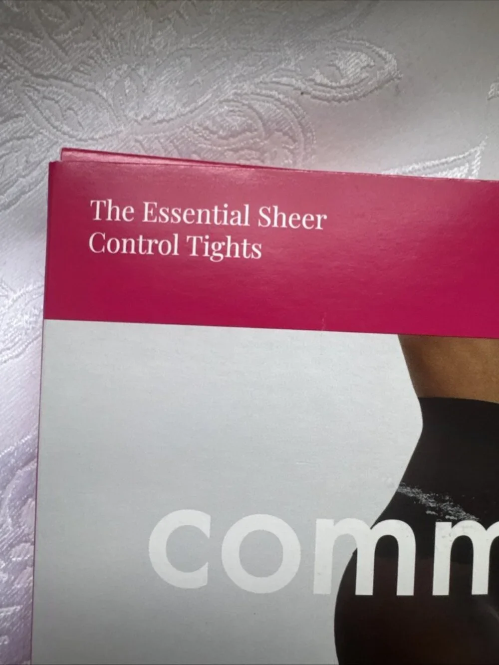 Commando The Essential Sheer control tights HCK10T01 M Medium Black NEW NIP $46